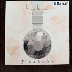 NWT Nicole Miller Prism Bluetooth Headphones
